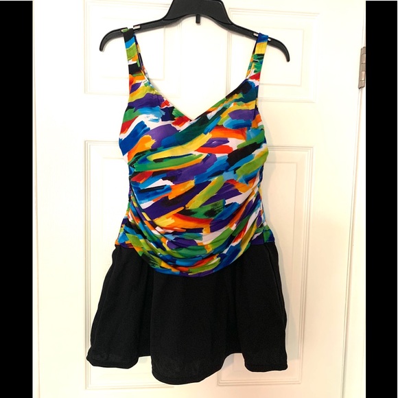 Catalina Rainbow Multicolored One Piece Swimsuit - Picture 3 of 13